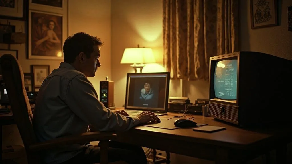 A collection of futuristic devices and technology.