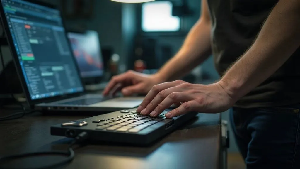 A diverse group of people using various technologies in daily life