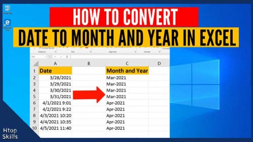 how-to-convert-date-to-month-and-year-in-excel-htop-skills